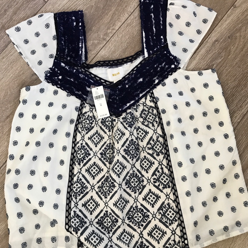 Anthropologie Maeve Top Size Medium NWTs